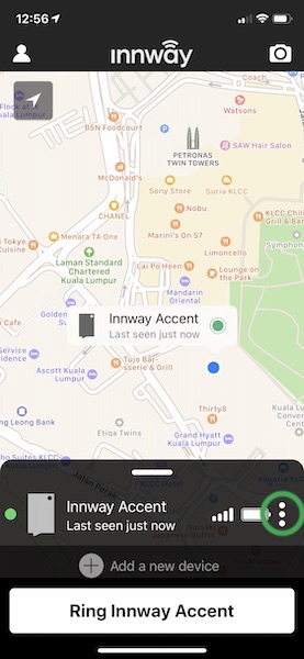 Innway Accent device setting