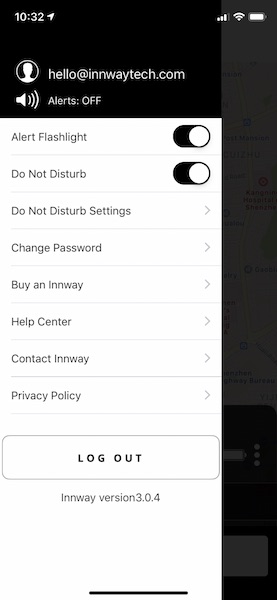 Innway app iOS Do Not Disturb
