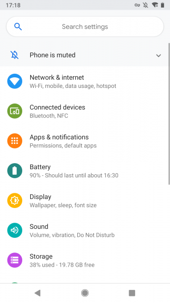 Google Pixel 2 battery optimization 2