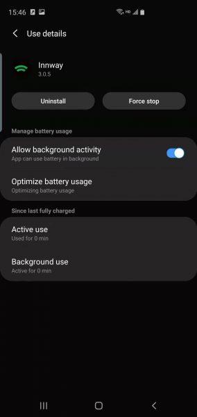 Samsung S10 Plus battery optimization 5